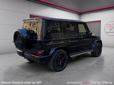 Mercedes classe g 63 amg suivis mercedes car play camera 360° garantie 12 mois occasion paris 17ème (75)(porte maillot)...