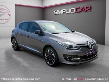 Renault megane iii berline dci 130 fap energy eco2 bose garantie 12 mois occasion simplicicar toulon ouest simplicicar...