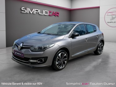 Renault megane iii berline dci 130 fap energy eco2 bose garantie 12 mois occasion simplicicar toulon ouest simplicicar...