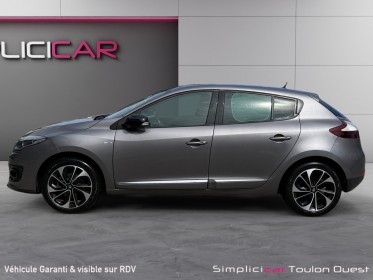 Renault megane iii berline dci 130 fap energy eco2 bose garantie 12 mois occasion simplicicar toulon ouest simplicicar...