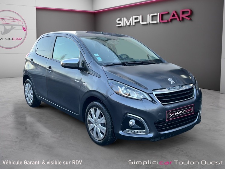 Peugeot 108 vti 72ch ss bvm5 style entretien peugeot moteur a chaine garantie 12 mois occasion simplicicar toulon ouest...