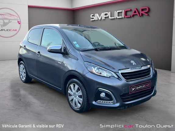 Peugeot 108 vti 72ch ss bvm5 style entretien peugeot moteur a chaine garantie 12 mois occasion simplicicar toulon ouest...