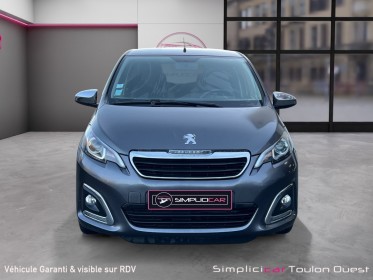 Peugeot 108 vti 72ch ss bvm5 style entretien peugeot moteur a chaine garantie 12 mois occasion simplicicar toulon ouest...