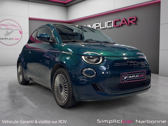 Fiat 500 nouvelle my23 serie 2 e 118 ch la prima cabriolet garantie 12 mois carplay sieges chauffant camera de recul occasion...