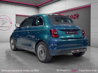Fiat 500 nouvelle my23 serie 2 e 118 ch la prima cabriolet garantie 12 mois carplay sieges chauffant camera de recul occasion...