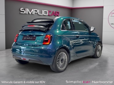 Fiat 500 nouvelle my23 serie 2 e 118 ch la prima cabriolet garantie 12 mois carplay sieges chauffant camera de recul occasion...