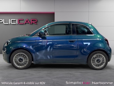 Fiat 500 nouvelle my23 serie 2 e 118 ch la prima cabriolet garantie 12 mois carplay sieges chauffant camera de recul occasion...