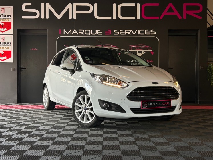 Ford fiesta 1.0 ecoboost 100 ss titanium garantie 12 mois occasion  simplicicar aix les bains simplicicar simplicibike france
