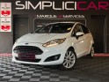 Ford fiesta 1.0 ecoboost 100 ss titanium garantie 12 mois occasion  simplicicar aix les bains simplicicar simplicibike france
