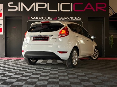 Ford fiesta 1.0 ecoboost 100 ss titanium garantie 12 mois occasion  simplicicar aix les bains simplicicar simplicibike france
