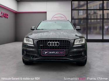 Audi q5 q5 2.0 tdi clean diesel 190 quattro s line competition plus s tronic 7 garantie 12 mois. occasion paris 17ème...