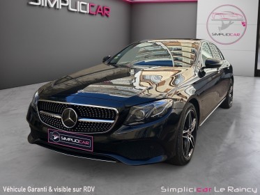 Mercedes classe e 350 d 9g-tronic 4-matic executive carplay toit ouvrant suivi à jour garantie 12 mois occasion simplicicar...