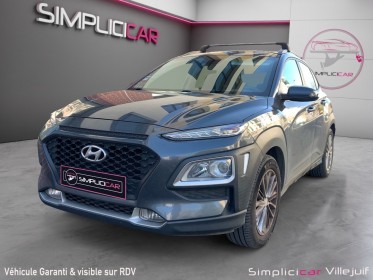 Hyundai kona 1.0 t-gdi 120 creative, carplay, climatisation automatique, garantie 12 mois occasion simplicicar villejuif ...