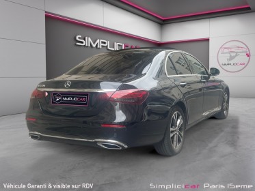 Mercedes classe e 220 d 9g-tronic amg line occasion paris 15ème (75) simplicicar simplicibike france