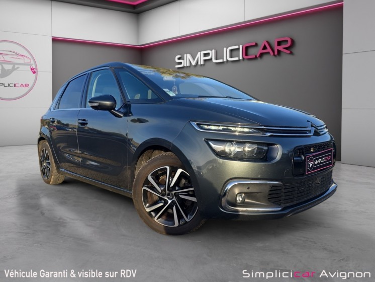 Citroen c4 picasso bluehdi 150 ss shine 1ère main / entretien complet / attelage occasion avignon (84) simplicicar...
