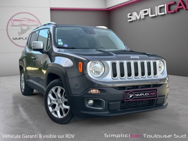 Jeep renegade 1.4 multiair 140 ch limited caméra de recul interieur cuir garantie 12 mois occasion simplicicar toulouse sud...
