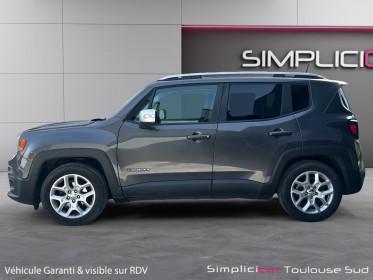 Jeep renegade 1.4 multiair 140 ch limited caméra de recul interieur cuir garantie 12 mois occasion simplicicar toulouse sud...