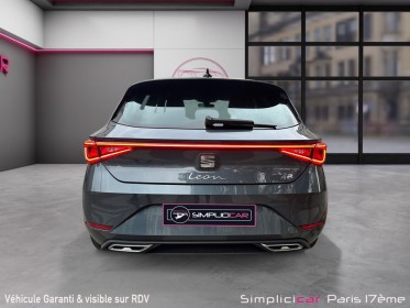 Seat leon 150 ch fr - garantie 12 mois camera de recul  éclairage d'ambiance led aide au stationnement occasion paris 17ème...