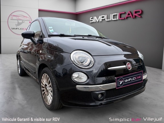 Fiat 500 1.2 8v 69 ch ss lounge dualogic occasion simplicicar villejuif  simplicicar simplicibike france