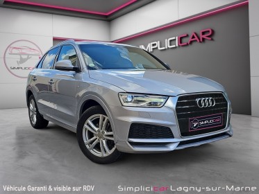 Audi q3 q3 2.0 tdi 150 ch s tronic 7 s line occasion simplicicar lagny  simplicicar simplicibike france