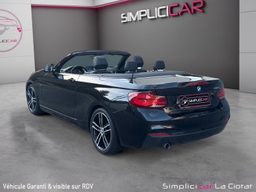 Bmw serie 2 cabriolet f23 lci2 218d 150 ch bva8 m sport entretien complet bmw garantie 12 mois occasion simplicicar la ciotat...