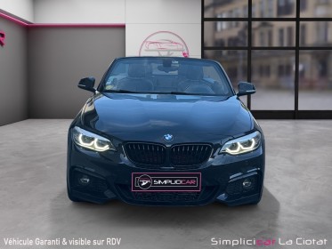 Bmw serie 2 cabriolet f23 lci2 218d 150 ch bva8 m sport entretien complet bmw garantie 12 mois occasion simplicicar la ciotat...