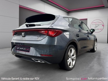 Seat leon 204ch e-hybrid fr dsg6 camera de recul carplay garantie 12 mois occasion montpellier (34) simplicicar simplicibike...