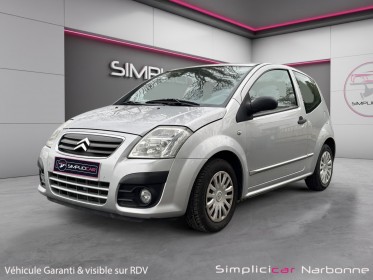 Citroen c2 c2 hdi 70 airdream collection climatisation régulateur garantie 12 mois occasion simplicicar narbonne simplicicar...