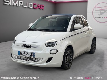 Fiat 500 nouvelle e electrique 118 ch la prima toit ouvrant - carplay sans fil - garantie 12 mois occasion simplicicar nimes...