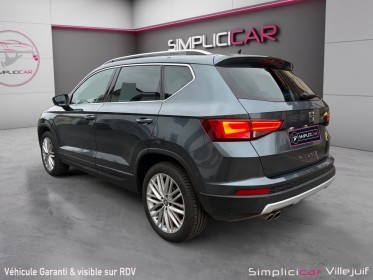 Seat ateca 1.5 tsi 150 ch act start/stop dsg7 xcellence, caméra 360, toit pano, hayon elec, garantie 12 mois occasion...