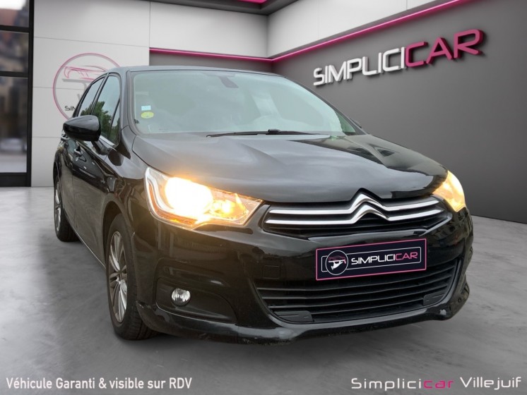Citroen c4 c4 e-hdi 110 airdream exclusive, radar av, climatisation automatique, garantie 12 mois occasion simplicicar...