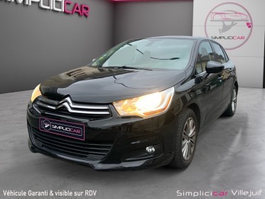 Citroen c4 c4 e-hdi 110 airdream exclusive, radar av, climatisation automatique, garantie 12 mois occasion simplicicar...