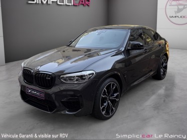 Bmw x4 m f98 compétition 510ch bva8 full option toit ouvrant  et entretiens bmw garantie 12 mois bmw. occasion simplicicar...