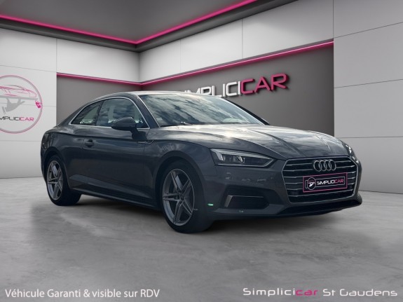 Audi a5 a5 2.0 tdi 190 s tronic 7 s line camera de recul gps garantie 12 mois occasion simplicicar labarthe simplicicar...