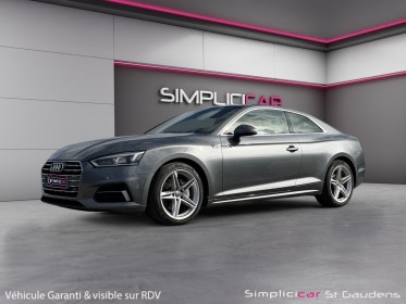 Audi a5 a5 2.0 tdi 190 s tronic 7 s line camera de recul gps garantie 12 mois occasion simplicicar labarthe simplicicar...
