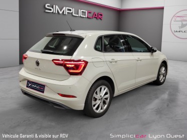 Volkswagen polo 1.0 tsi 110 ss dsg7 style - garantie 12 mois - iq matrix led - full option occasion simplicicar lyon ouest...