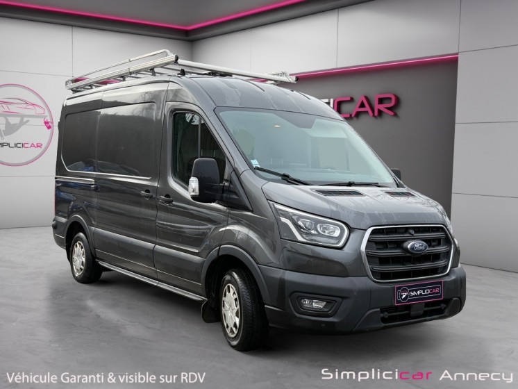 Ford transit kombi t330 l2h2 2.0 ecoblue mhev 170 trend buisiness - 2 places - garantie 12 mois - occasion simplicicar annecy...