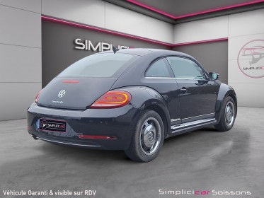 Volkswagen coccinelle 2.0 tdi 110 denim - suivi/distrib faite/radarsav/ar/caméra/carplay - garantie 12 mois occasion...