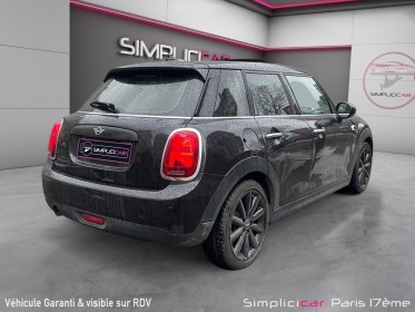 Mini one  102 ch apple carplay/ toit ouvrant/ entretien complet occasion paris 17ème (75)(porte maillot) simplicicar...