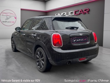 Mini one  102 ch apple carplay/ toit ouvrant/ entretien complet occasion paris 17ème (75)(porte maillot) simplicicar...