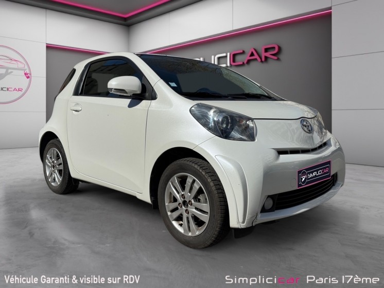 Toyota iq iq 68 vvt-i  entretien toyota controle technique ok  garantie 12 mois occasion paris 17ème (75)(porte maillot)...