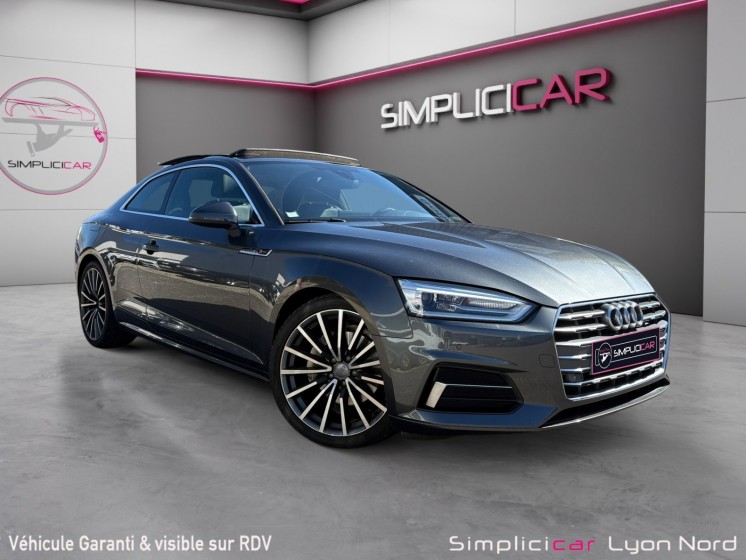 Audi a5 a5 40 tdi 190 s tronic 7 s line toit ouvrant/garantie12mois occasion simplicicar lyon nord simplicicar simplicibike...