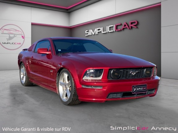 Ford mustang gt v8 4.6 300 ch  clean title   garantie 12 mois occasion simplicicar annecy simplicicar simplicibike france
