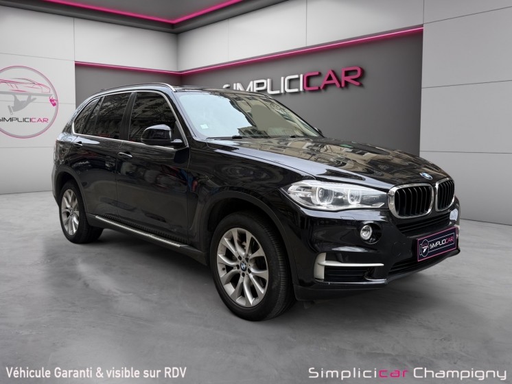 Bmw x5 f15 xdrive25d 231 ch bva8 lounge - 7 places - volant pack m - toit ouvrant - suivi complet bmw - sièges electrique...