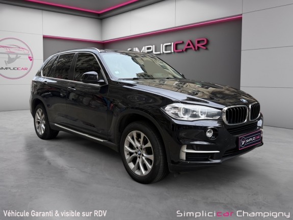 Bmw x5 f15 xdrive25d 231 ch bva8 lounge - 7 places - volant pack m - toit ouvrant - suivi complet bmw - sièges electrique...