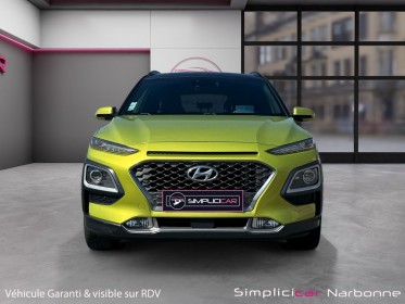 Hyundai kona 1.0 t-gdi 120 executive caméra carplay sièges chauffants garantie 12 mois occasion simplicicar narbonne...