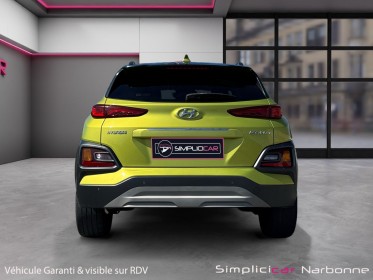 Hyundai kona 1.0 t-gdi 120 executive caméra carplay sièges chauffants garantie 12 mois occasion simplicicar narbonne...
