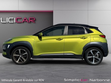 Hyundai kona 1.0 t-gdi 120 executive caméra carplay sièges chauffants garantie 12 mois occasion simplicicar narbonne...