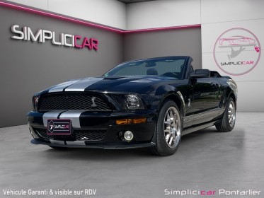 Ford mustang v cabriolet 4.6 v8 premium - 305 cv occasion simplicicar pontarlier auto  simplicicar simplicibike france