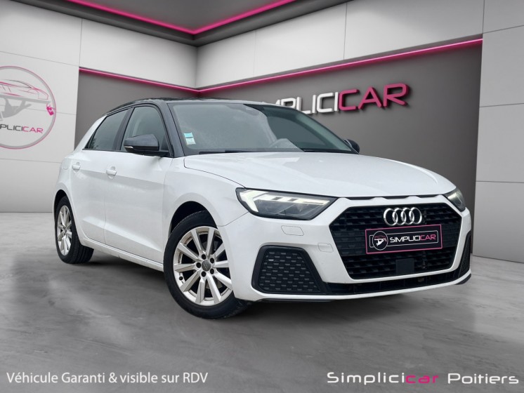 Audi a1 sportback 30 tfsi 116 ch carplay sièges chauffants garantie 12 mois occasion simplicicar poitiers simplicicar...
